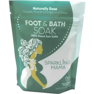 Sparkling Mama Dead Sea Salt Foot and Bath Soak