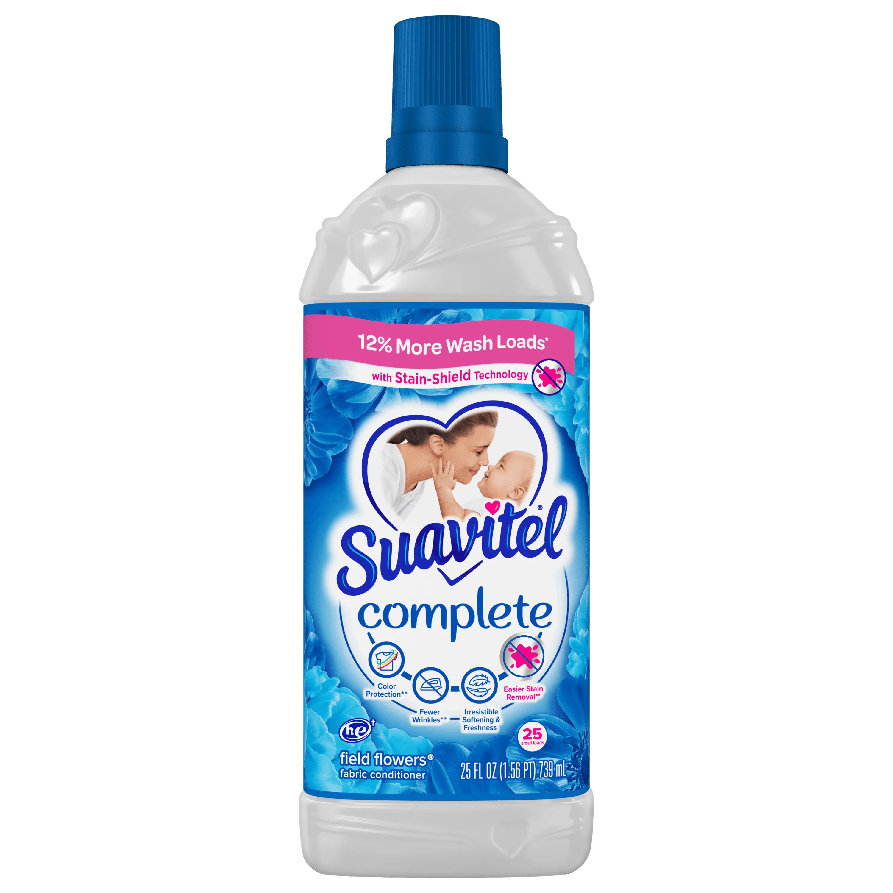 Suavitel Complete Fabric Softener Field Flowers, 25 Oz