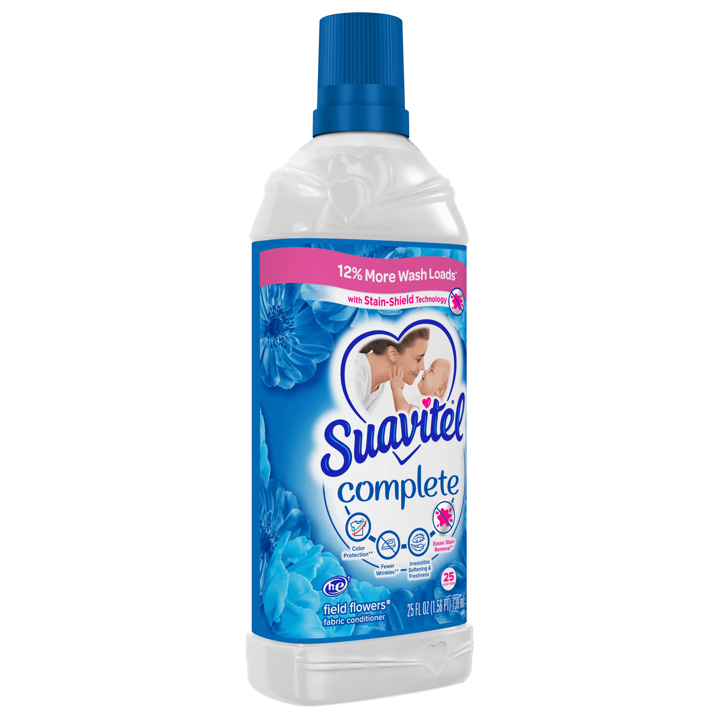 Suavitel Complete Fabric Softener Field Flowers, 25 Oz