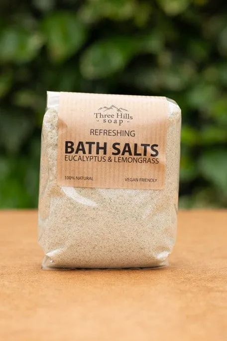 Three Hills Soap Eucalyptus & Lemongrass Bath Salts 1KG