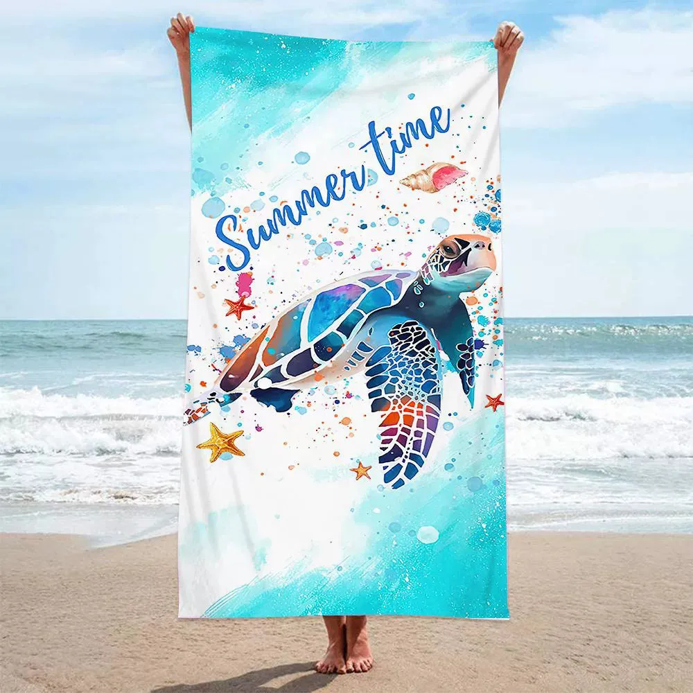 Tropical Bliss - Microfiber Big Beach Towel