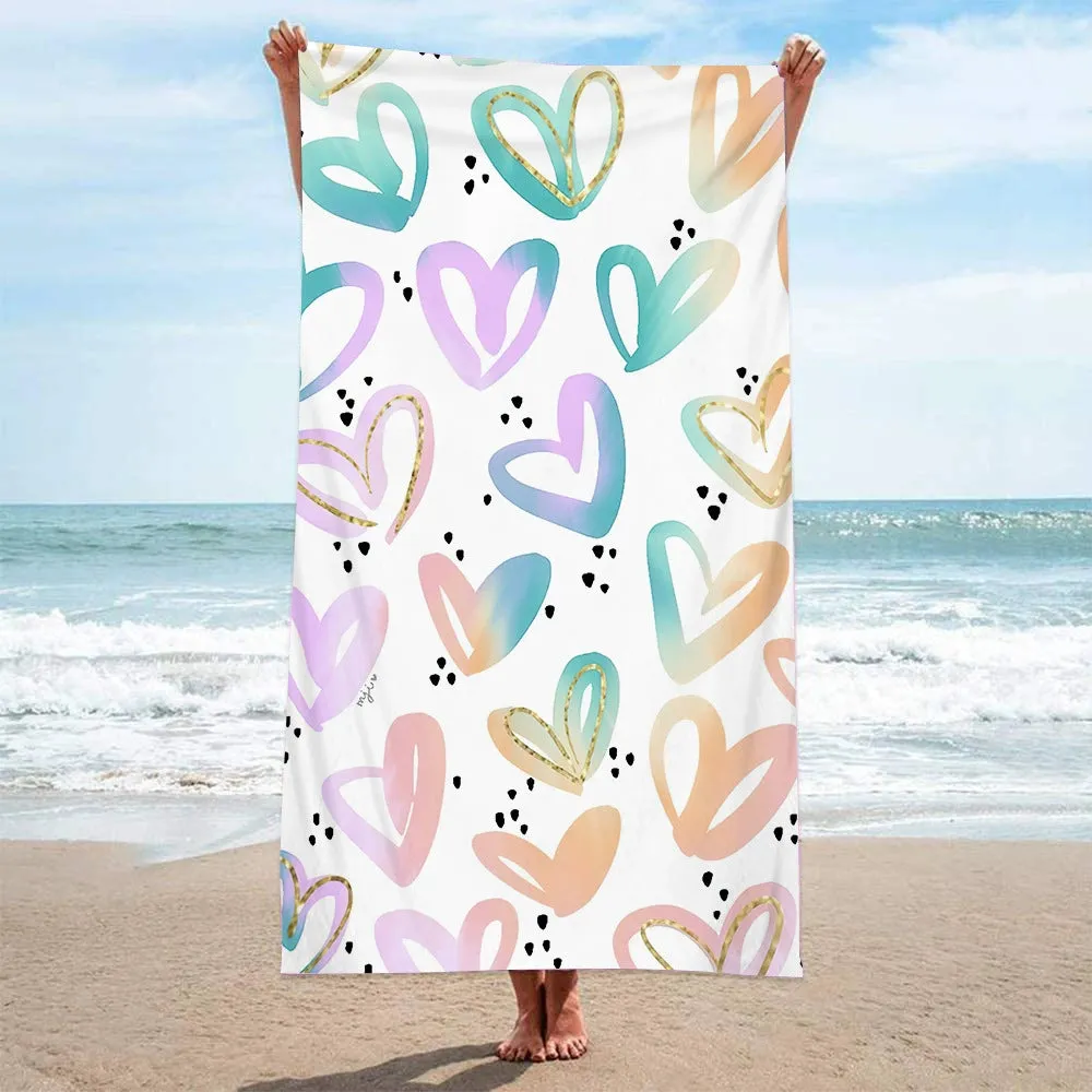 Tropical Bliss - Microfiber Big Beach Towel