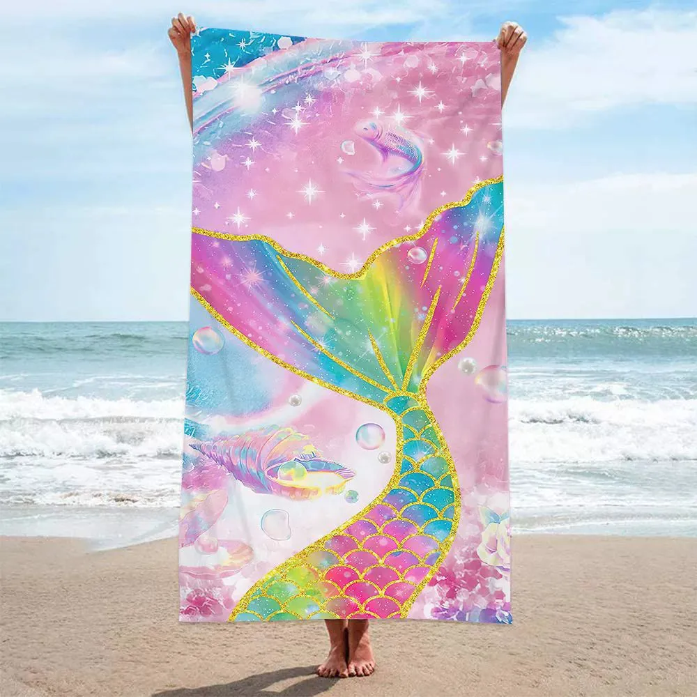 Tropical Bliss - Microfiber Big Beach Towel