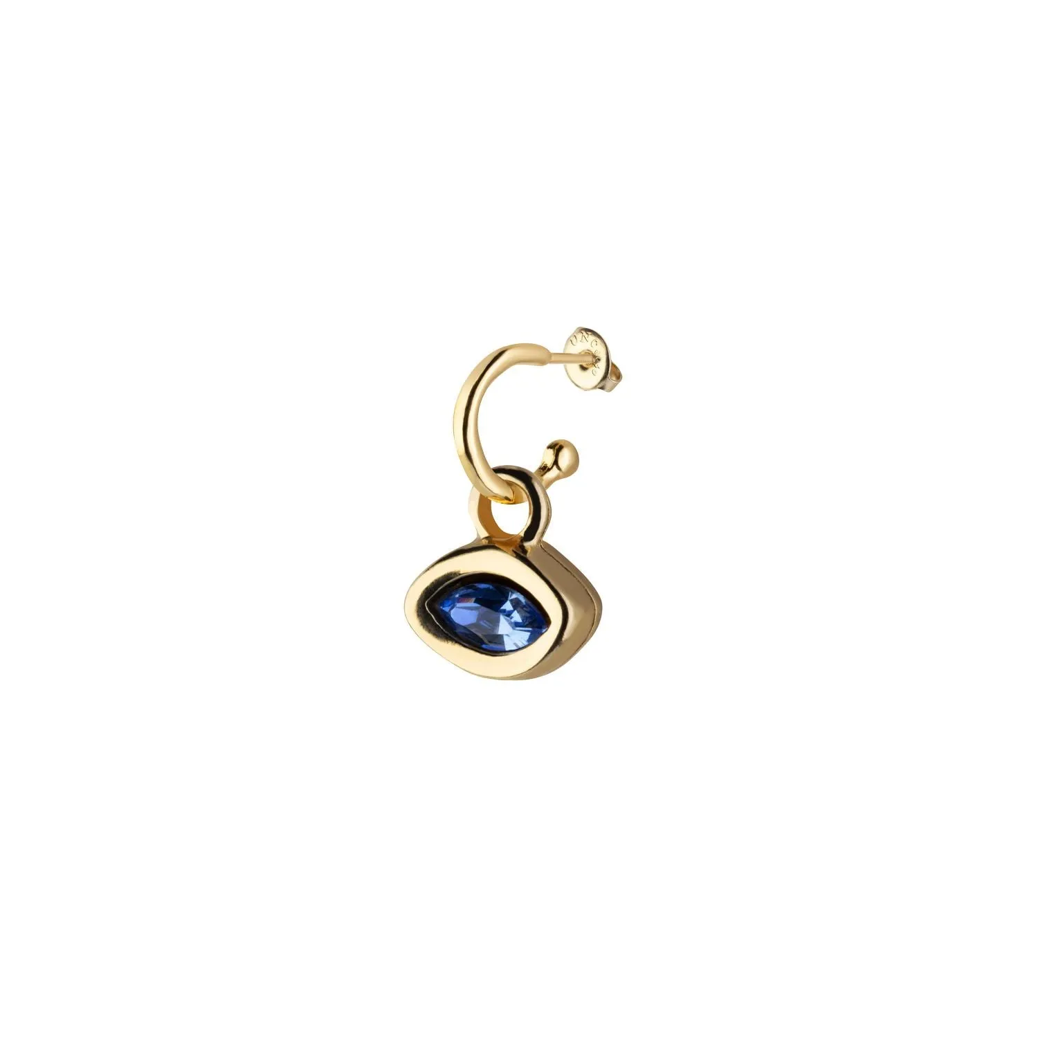 UNOde50 Shine On Me Charm Gold Blue