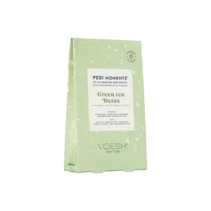 Voesh Pedi Moments Revitalizing At-Home Pedicure Kit – Green Tea Detox