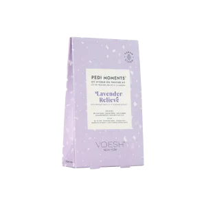 Voesh Pedi Moments Revitalizing At-Home Pedicure Kit – Lavender Relieve