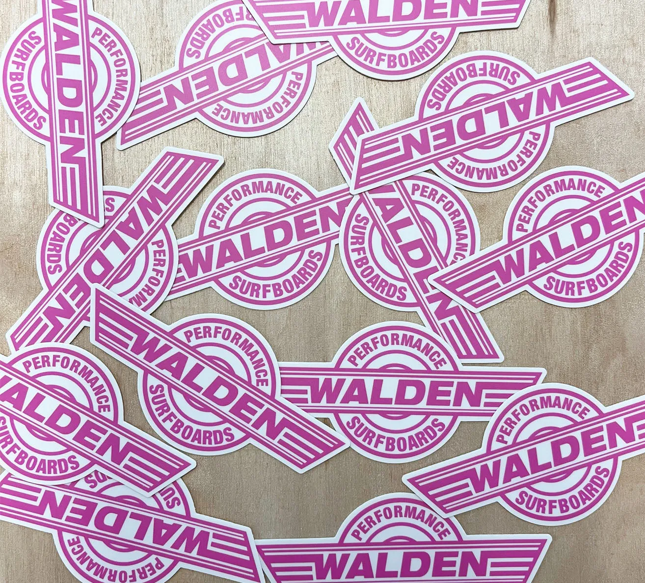 Walden Performance Stickers : pink pack